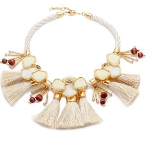 NWT Lele Sadoughi Peking Headdress Necklace